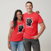 Baby Black Cat Design - Dark T - Shirt (Unisex)