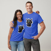 Baby Black Cat Design - Dark T - Shirt (Unisex)