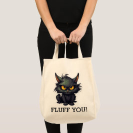 Baby Black Cat Design - Grocery Tote Tragetasche