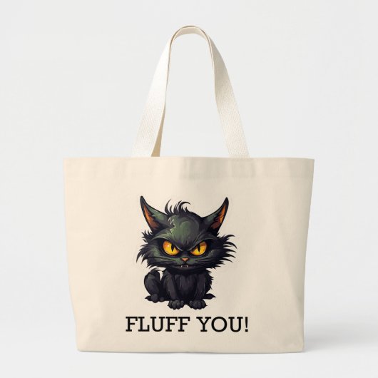 Baby Black Cat Design - Jumbo-Tasche Jumbo Stoffbeutel (Vorne)