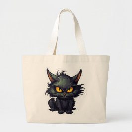 Baby Black Cat Design - Jumbo-Tasche Jumbo Stoffbeutel