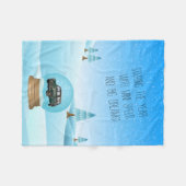 Baby blanket with Mini Cooper Fleecedecke (Vorderseite (Horizontal))