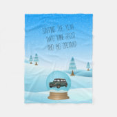 Baby blanket with Mini Cooper Fleecedecke (Vorderseite)