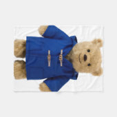 Baby Blanket With Paddington Bear Fleecedecke (Vorderseite (Horizontal))