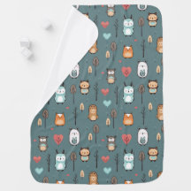 Baby Blanket zeigt eine niedliche Abbildung.