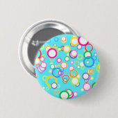 BABY-BLAU-BAD-BLASEN BUTTON (Vorne & Hinten)