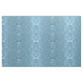 Baby-Blau-Blumendamast Stoff (Fat Quarter (45,7 x 55,9 cm))
