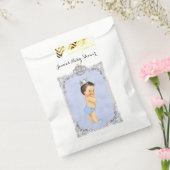 Baby-Blau Diamant-kleines Prinz-Crown Geschenktütchen (Versiegelt)