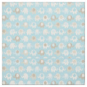 Baby-Blau-Elefant-Muster Stoff (Muster)
