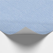 Baby-Blau-Geschenk-Packpapier Geschenkpapier (Ecke)