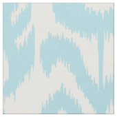 Baby-Blau Ikat Muster Stoff (Nahaufnahme)