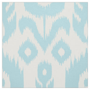 Baby-Blau Ikat Muster Stoff