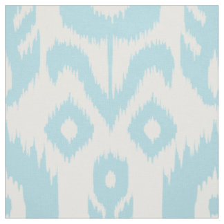 Baby-Blau Ikat Muster Stoff