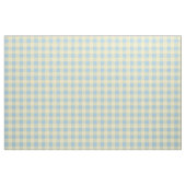 Baby-Blau-u. Gelb-Gingham Stoff (Fat Quarter (45,7 x 55,9 cm))