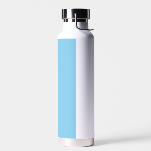 Baby blau (Vollfarbe) Trinkflasche (Links)