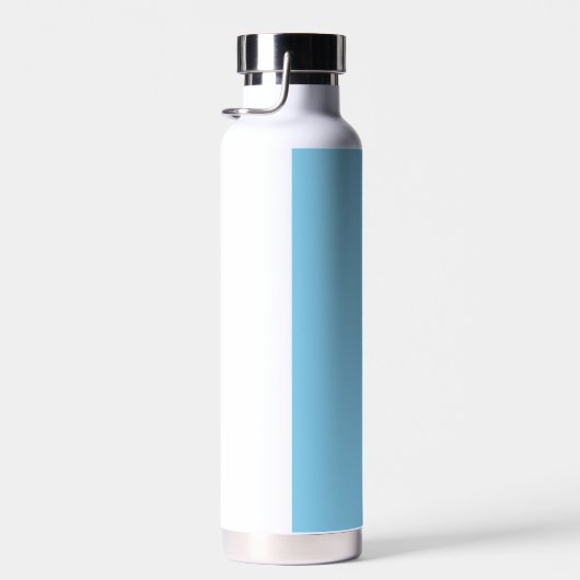 Baby blau (Vollfarbe) Trinkflasche (Rechts)