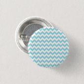 Baby-Blau Zickzack Button (Vorne & Hinten)