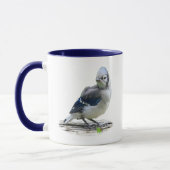 Baby-Blauhäher-Schale #1 Tasse (Links)