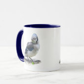 Baby-Blauhäher-Schale #1 Tasse (Vorderseite Links)