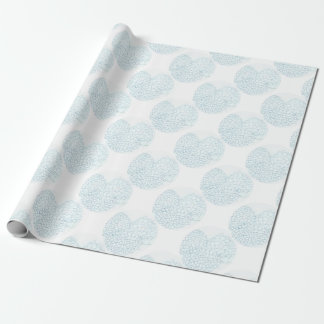 Baby-BlauHydrangea Geschenkpapier