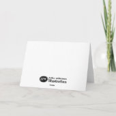 Baby Blessing Card Girl Karte (Rückseite)