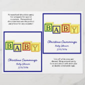 Baby Blocks Candybar Wrappers (primär) Flyer (Vorne)