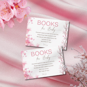 Baby Bloom Baby Shower Books für Babykarte Begleitkarte