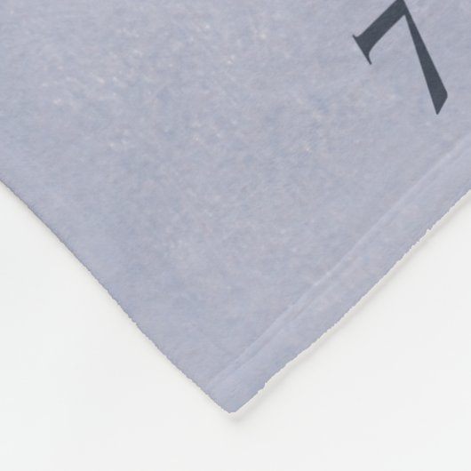 Baby Blue Angel Flüge Monatlicher Meilenstein Fleecedecke (Ecke)