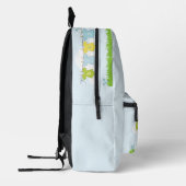 Baby Blue Backpack Bedruckter Rucksack (Links)