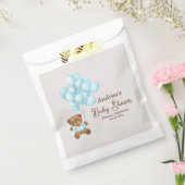 Baby Blue Bear Baby Dusche Fevor Taschen Geschenktütchen (Versiegelt)