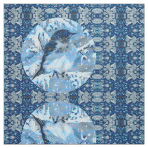 Baby Blue Bird Stoff