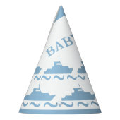 Baby Blue Boat Partyhütchen (Links)