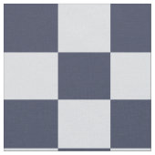 Baby Blue Boy Geometric Square Pattern Quilt Stoff (Nahaufnahme)