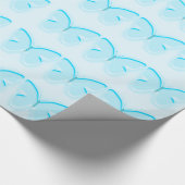 Baby Blue Butterfells Packpapier (Ecke)