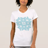 Baby Blue Butterflies T - Shirt (Vorderseite)