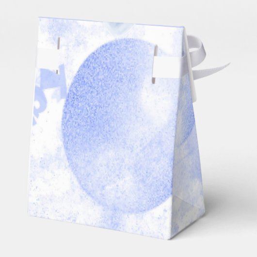 Baby Blue Butterfly Gevor Box Geschenkschachtel (Rückseite)