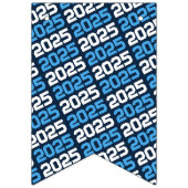 Baby Blue Class of 2025 Abschluss Hanging Banner (Zweite Fahne)