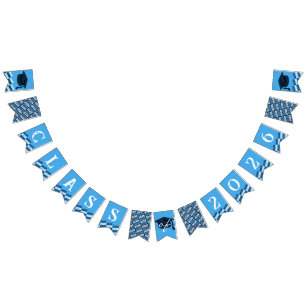 Baby Blue Class of 2025 Abschluss Hanging Banner