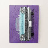 BABY BLUE CLASSIC CAR JIGSAW PUZZLE (Vertikal)