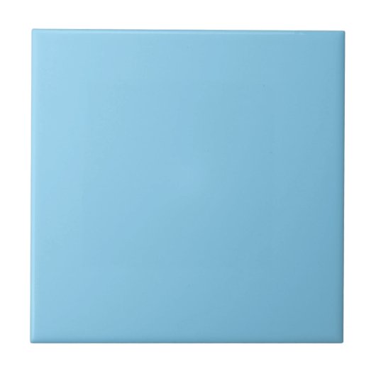 Baby Blue Color Tile Fliese (Vorderseite)
