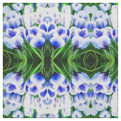 Baby Blue Crocus Stoff (Muster)
