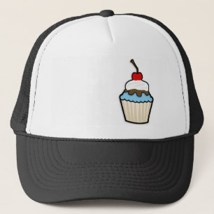 Baby Blue Cupcake Truckerkappe