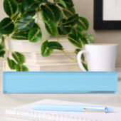 Baby Blue Desk Namensplakette
