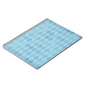 Baby Blue Diamonds Notizblock (Linke Seite)