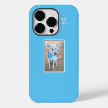 Baby Blue Dog Lover 1 Foto Single Initial
