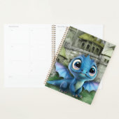 Baby Blue Dragon and Fantasy Mittelalterliche Burg Planer (Anzeige)