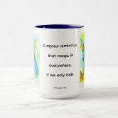 Baby Blue Dragon Tasse (Zentrum)