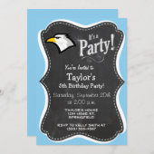 Baby Blue Eagle Einladung (Vorne/Hinten)