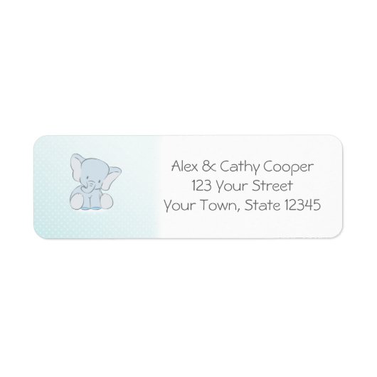 Baby Blue Elephant (Vorne)