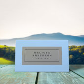 Baby Blue Eyes Business Card Visitenkarte